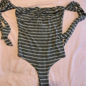 Cute off the shoulder bodysuit